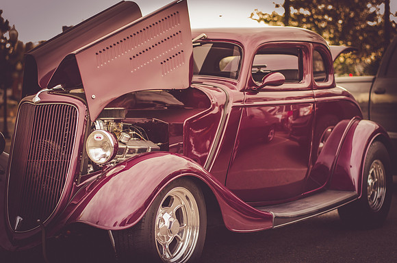 Magnificent Purple - American Steel (Denver Car Photography)