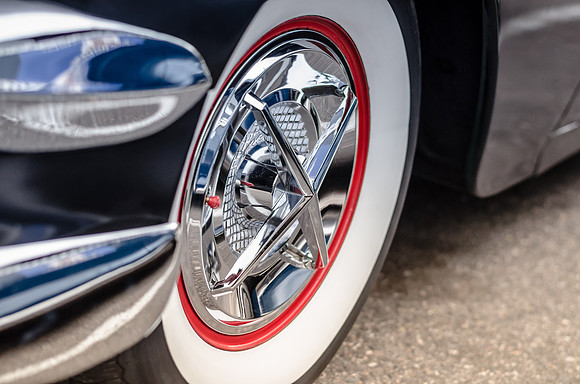 White Walls Rule - American Steel (Classic Car Photography)