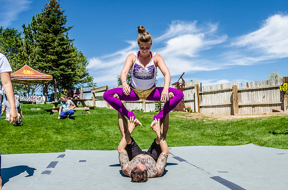 AcroYoga with High Frequency Loft | Taos Yoga Festival at KTAOS Solar Center | Photo #13