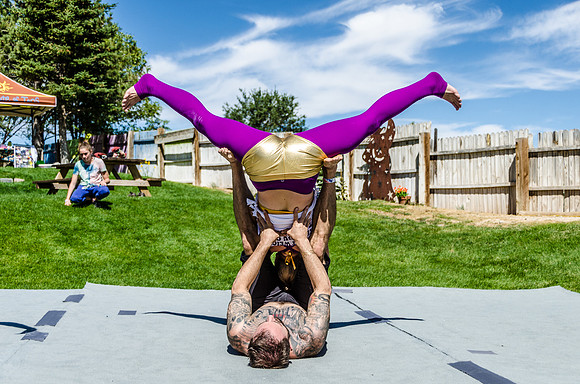AcroYoga with High Frequency Loft | Taos Yoga Festival at KTAOS Solar Center | Photo #12