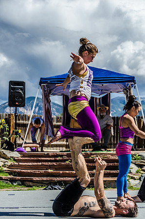 AcroYoga with High Frequency Loft | Taos Yoga Festival at KTAOS Solar Center | Photo #18