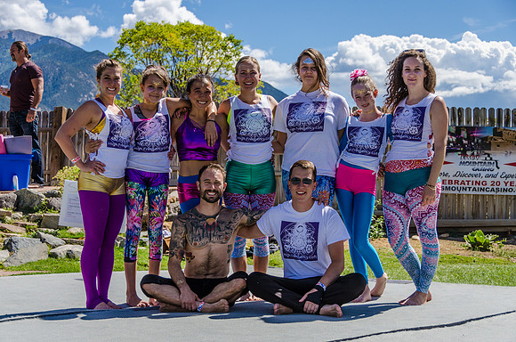 AcroYoga with High Frequency Loft | Taos Yoga Festival at KTAOS Solar Center | Photo #1