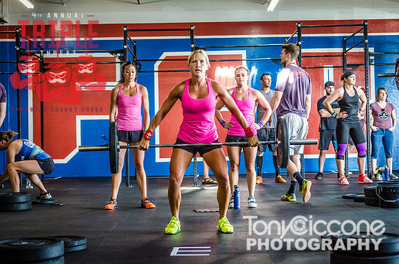 Denver Fitness Photography of Crossfit Women | Crossfit Cherry Creek Triple Threat Competition