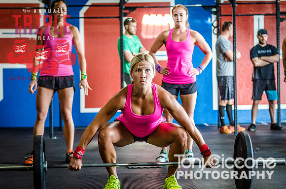 Denver Fitness Photography of Crossfit Women | Crossfit Cherry Creek Triple Threat Competition