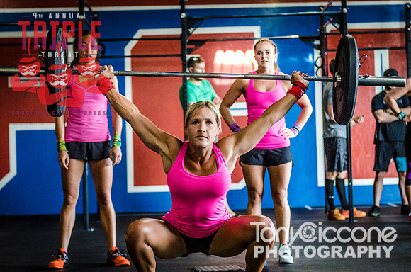 Denver Fitness Photography of Crossfit Women | Crossfit Cherry Creek Triple Threat Competition