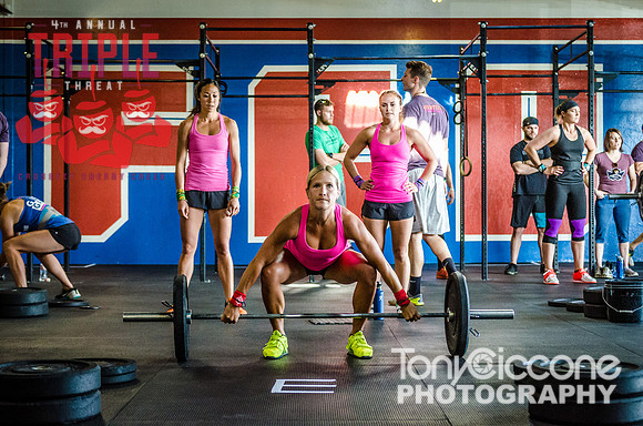 Denver Fitness Photography of Crossfit Women | Crossfit Cherry Creek Triple Threat Competition