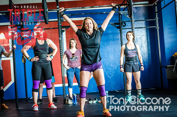 Denver Fitness Photography of Crossfit Women | Crossfit Cherry Creek Triple Threat Competition