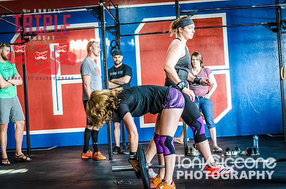 Denver Fitness Photography of Crossfit Women | Crossfit Cherry Creek Triple Threat Competition