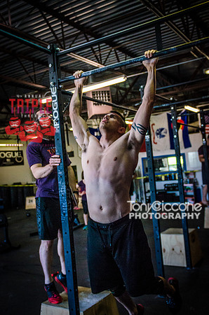 Denver event photography at Crossfit Cherry Creek's Triple Threat Competition | Crossfit Men's Open WOD 11