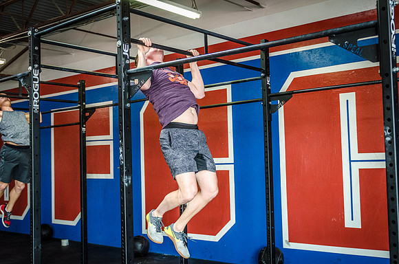 Crossfit Event Fitness Photography of Crossfit Cherry Creek's Triple Threat | Volunteer's WOD