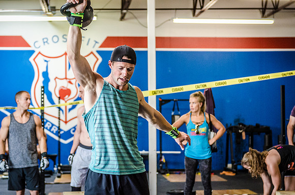 Crossfit Event Fitness Photography of Crossfit Cherry Creek's Triple Threat | Volunteer's WOD