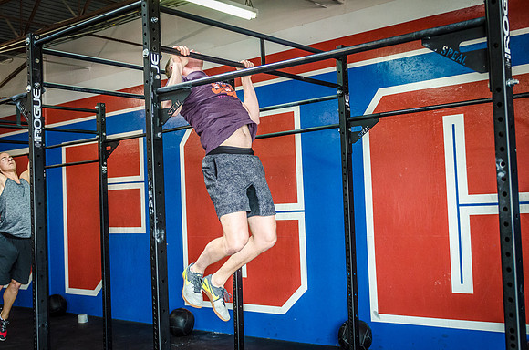 Crossfit Event Fitness Photography of Crossfit Cherry Creek's Triple Threat | Volunteer's WOD