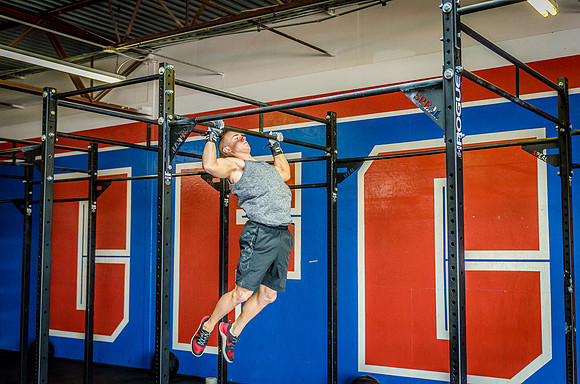 Crossfit Event Fitness Photography of Crossfit Cherry Creek's Triple Threat | Volunteer's WOD