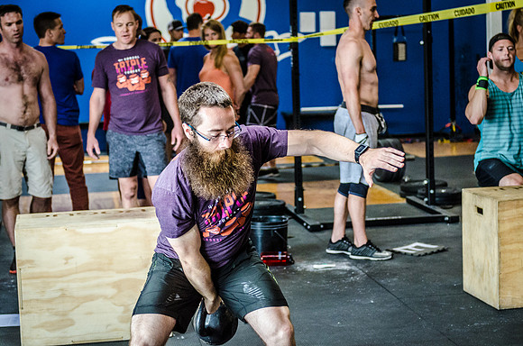 Crossfit Event Fitness Photography of Crossfit Cherry Creek's Triple Threat | Volunteer's WOD